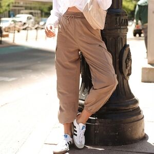 Albion Jetsetter Cargo Joggers, Chestnut, Size XS Tall